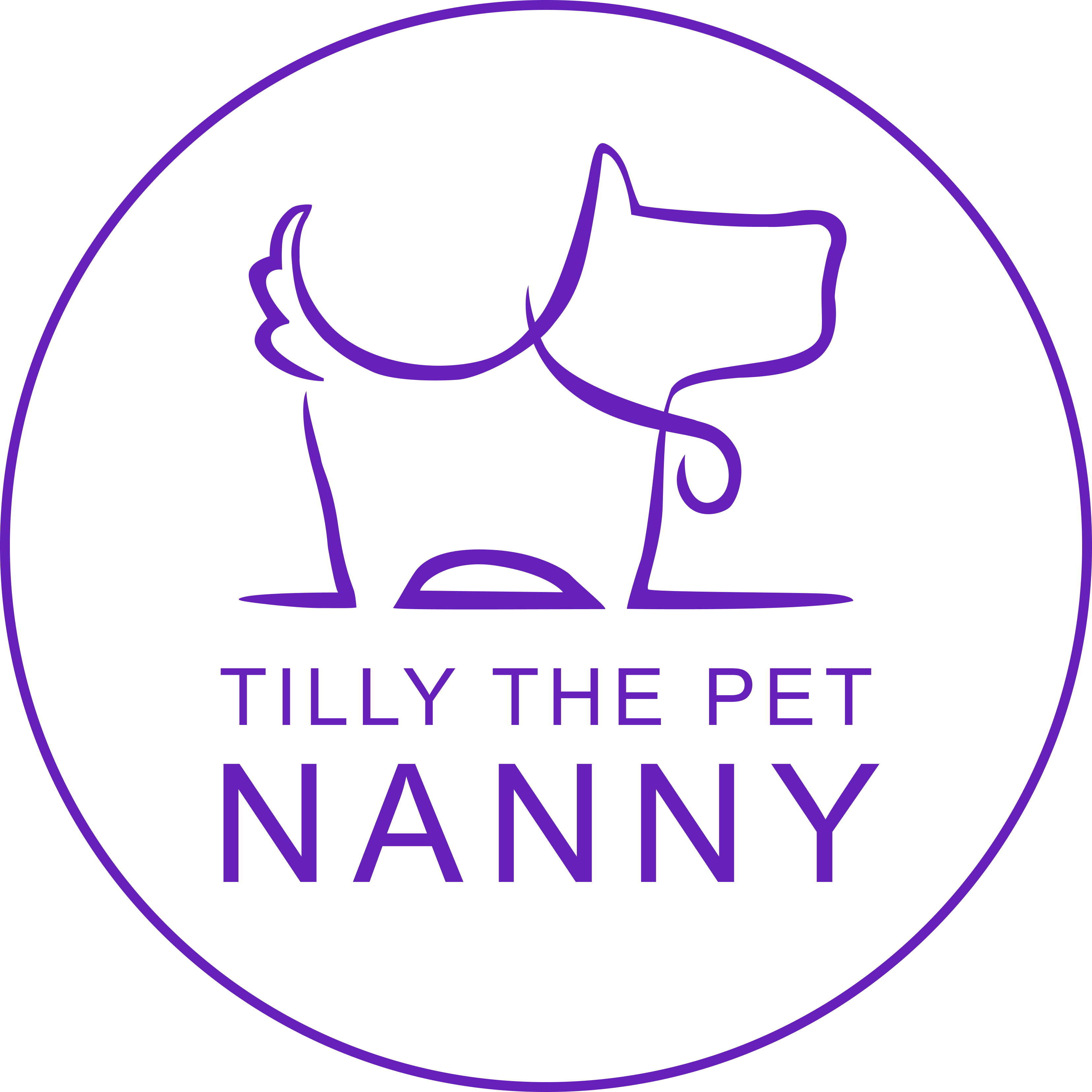 Tilly The Pet Nanny Logo
